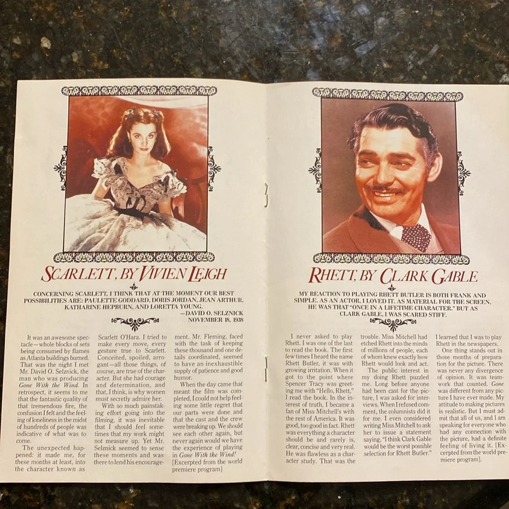 Gone With The Wind MGM/UA Home Video 2 Tape HI-FI VHS Deluxe Edition Box Set '85